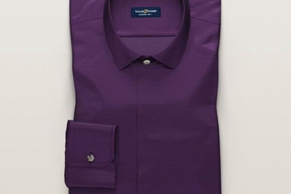 Women's purple dress shirt