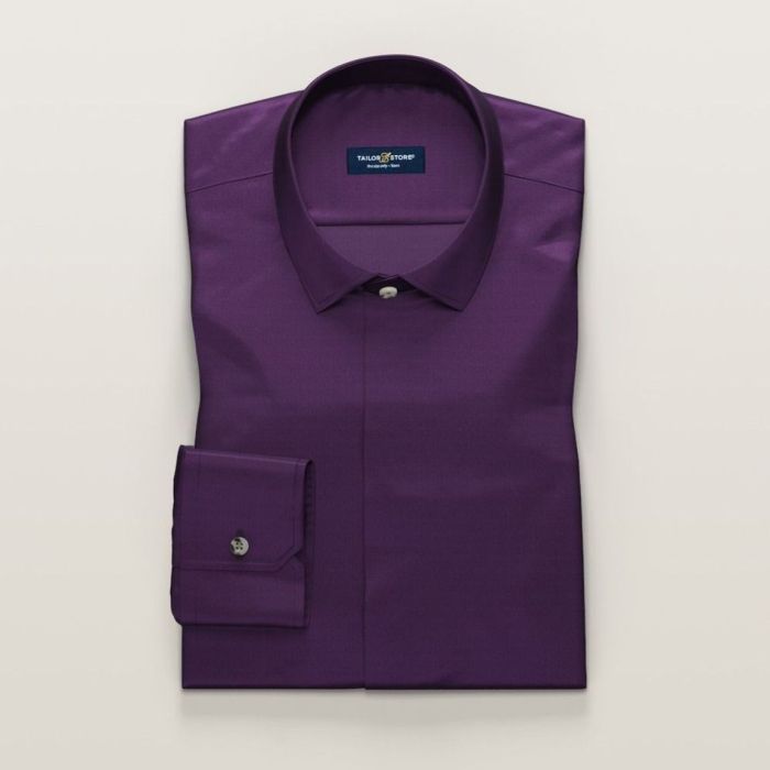 Women's purple dress shirt