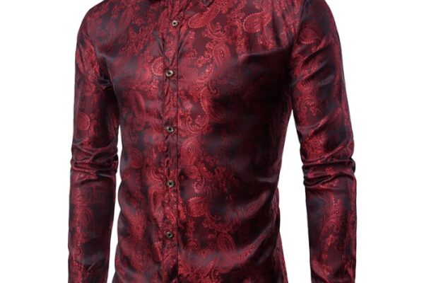 Long sleeve dress shirts for men