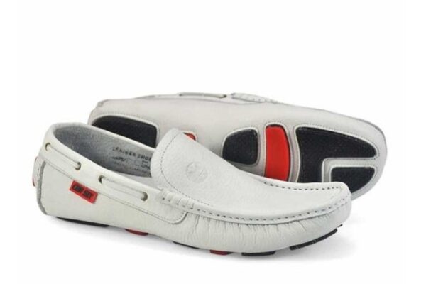 Mens white dress shoes loafers