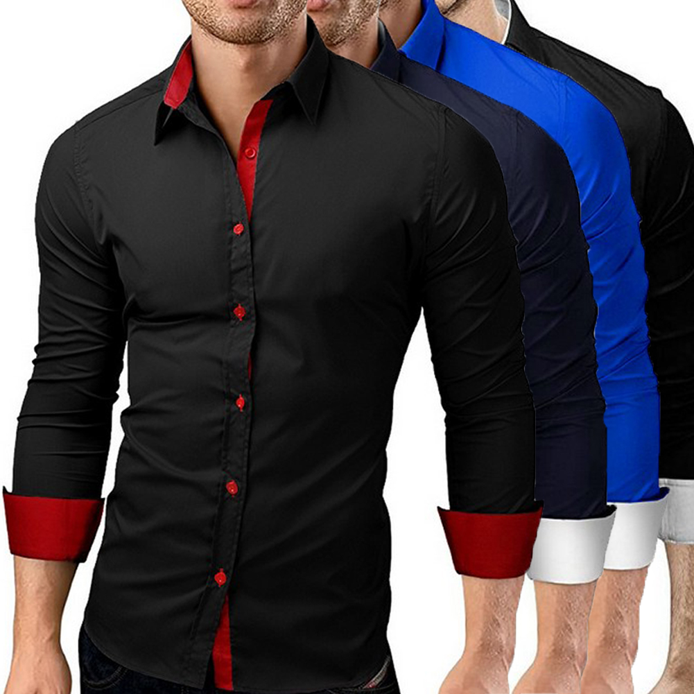 Men casual dress shirt