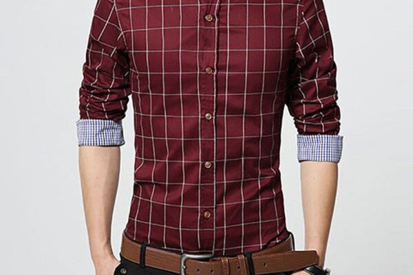 Men casual dress shirt