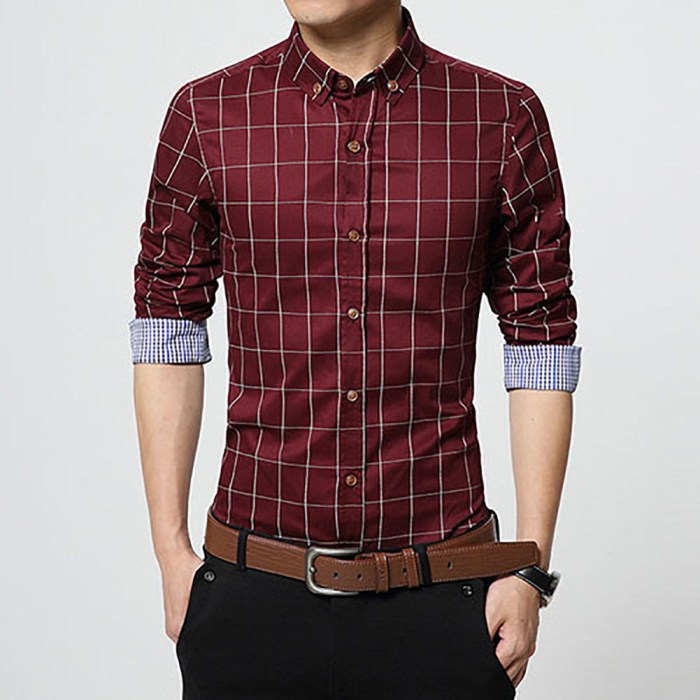 Men casual dress shirt